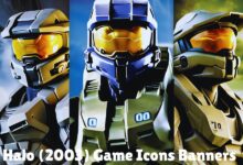 Halo (2003) Game Icons Banners