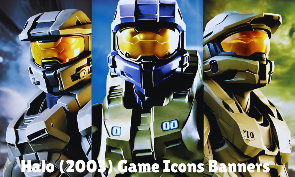 Halo (2003) Game Icons Banners