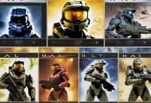 halo (2003) game icons banners