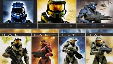 halo (2003) game icons banners